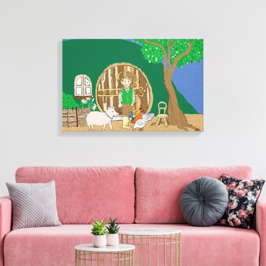 Toile Accueil doux (Insitu(Salon))