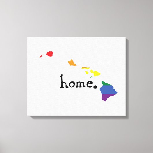 Toile Accueil gay pride | Hawaii (Recto)
