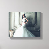 Toile Accueil Mariage Portrait Portrait Mariage Garde (Recto)