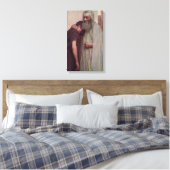 Toile Accueil (Père et Fils) (par Eugène Burnand) (Insitu(Chambre))