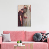 Toile Accueil (Père et Fils) (par Eugène Burnand) (Insitu(Salon))