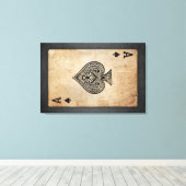 Toile Ace of spades (Insitu (Plancher de Bois))