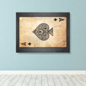 Toile Ace of spades (Insitu (Plancher de Bois))
