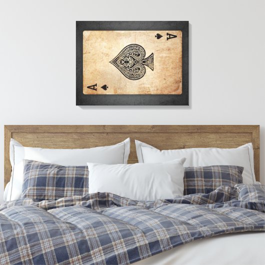 Toile Ace of spades (Insitu(Chambre))