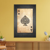 Toile Ace of spades (Insitu(Salon))