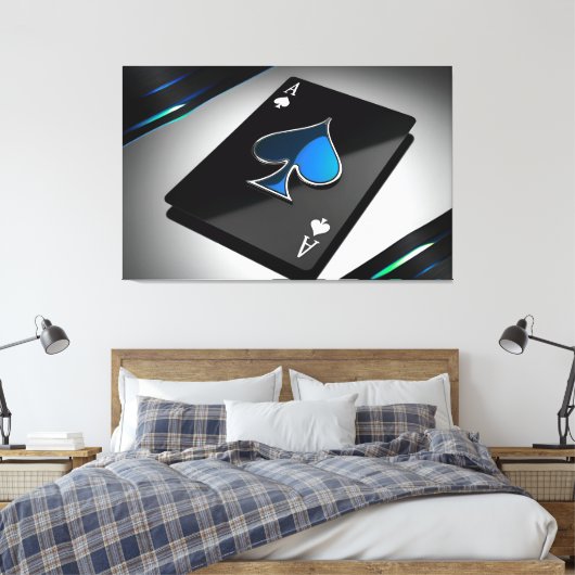 Toile Ace of Spades Art Canvas Imprimer l'image 3 (Insitu(Chambre))