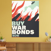 Toile Achetez des bons de guerre maintenant. (Insitu(Salon))