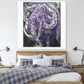 Toile acrobatique dans la forêt nationale (Insitu(Chambre))