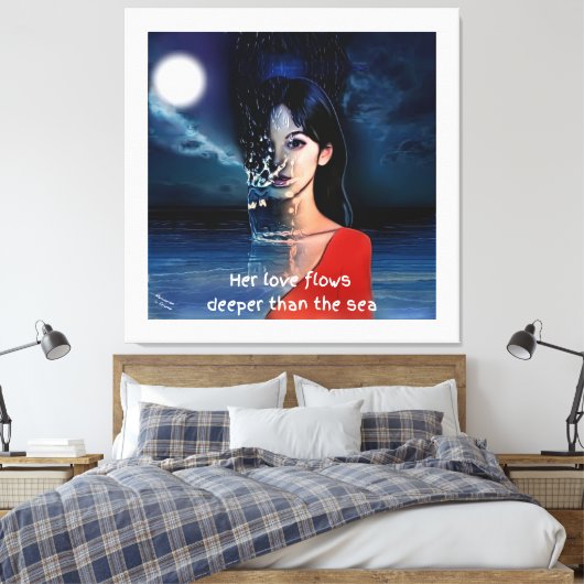 Toile Acrylic Wall Art (Insitu(Chambre))