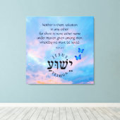 Toile Actes 4:12 (Insitu (Plancher de Bois))