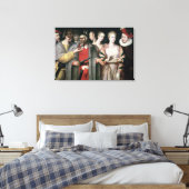 Toile Acteurs du Commedia dell'Arte (Insitu(Chambre))