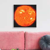 Toile Activité solaire sur le Soleil 3 (Insitu(Salon))