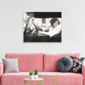 Toile Actrice au volant, 1921 (Insitu(Salon))