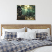Toile Actualités sous-marines modernes (Insitu(Chambre))