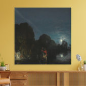 Toile Adam Elsheimer Le reste de la fuite vers l'Egypte (Insitu(Salon))