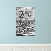 Toile Adam et Eve après la chute (Insitu (Plancher de Bois))