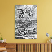 Toile Adam et Eve après la chute (Insitu(Salon))