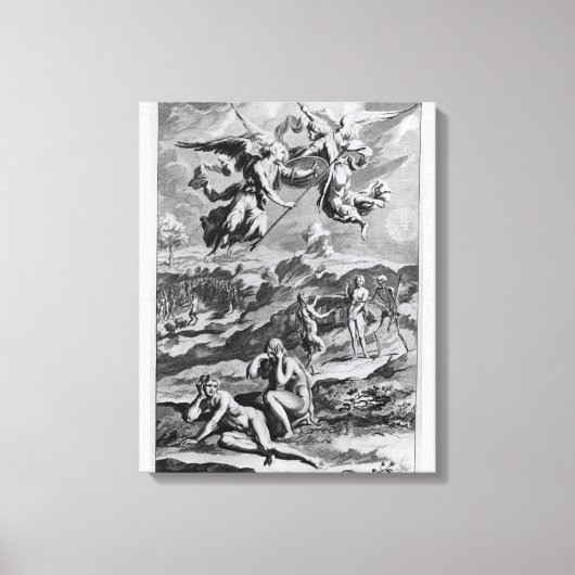 Toile Adam et Eve après la chute (Recto)