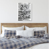 Toile Adam et Eve après la chute (Insitu(Chambre))