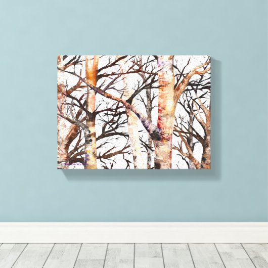 Toile Adam's Birch (Insitu (Plancher de Bois))