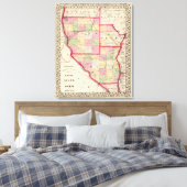Toile Adams, Brown, comtés de Pike (Insitu(Chambre))
