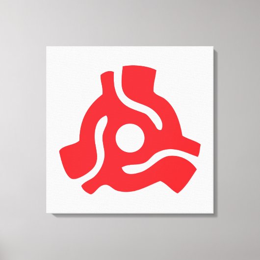 Toile Adaptateur vinyle de 7 pouces 45 tr/min insérez l' (Recto)