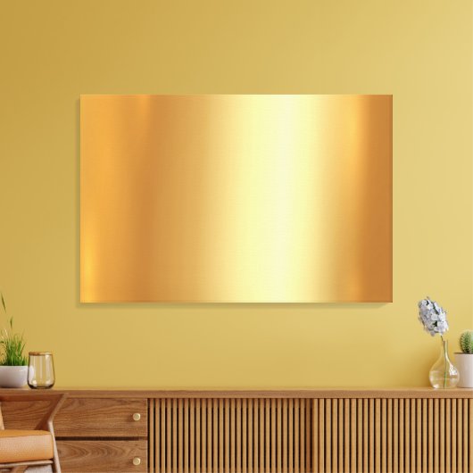 Toile Add Upload Your Photo on Elegant Gold Background (Insitu(Salon))