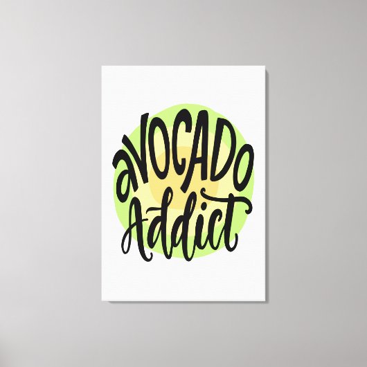 Toile Addict d'Avocado (Recto)