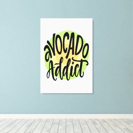 Toile Addict d'Avocado (Insitu (Plancher de Bois))