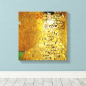 Toile Adele Bloch-Bauer I par Gustav Klimt Imprimer (Insitu (Plancher de Bois))