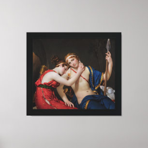 Toile Adieu de Telemachus et Eucharis