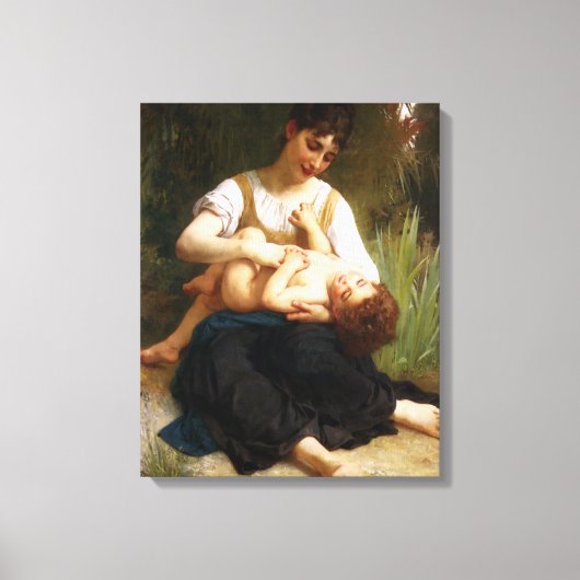 Toile Adolphus Child And Ado par William Bouguereau (Recto)