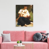 Toile Adolphus Child And Ado par William Bouguereau (Insitu(Salon))