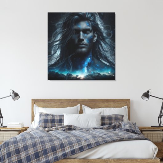 Toile Adonis céleste (Insitu(Chambre))