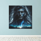 Toile Adonis céleste (Insitu (Plancher de Bois))