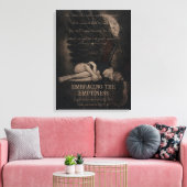 Toile Adopter le vide Dark Romantic Gothic (Insitu(Salon))