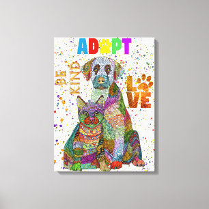 Toile Adoption et Secourt de chien et de chat Adopter êt
