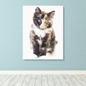 Toile Adorable Calico Kitten (Insitu (Plancher de Bois))