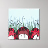 Toile adorable Ladybugs (Recto)