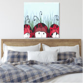 Toile adorable Ladybugs (Insitu(Chambre))