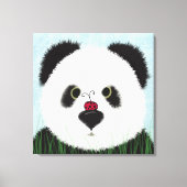 Toile Adorable Ours De Panda (Recto)