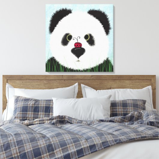 Toile Adorable Ours De Panda (Insitu(Chambre))