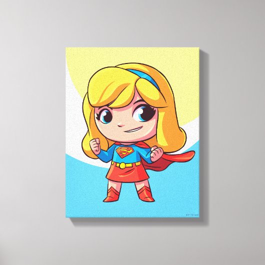 Toile Adorable Stance Supergirl (Recto)