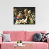 Toile Adoration de Jésus enfant (Insitu(Salon))