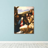 Toile Adoration des bergers, 1650 (Insitu (Plancher de Bois))