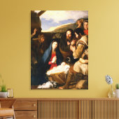 Toile Adoration des bergers, 1650 (Insitu(Salon))