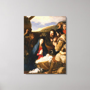 Toile Adoration des bergers, 1650