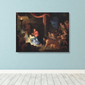 Toile Adoration des bergers, 1689 (Insitu (Plancher de Bois))