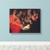 Toile Adoration des bergers 2 (Insitu (Plancher de Bois))