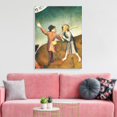 Toile Adoration des Mages, détail de (Insitu(Salon))